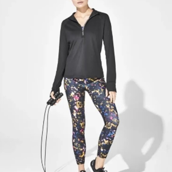 Xersion Women's Black Long Sleeve Quarter-Zip Pullover Size XXL - Picture 5 of 11